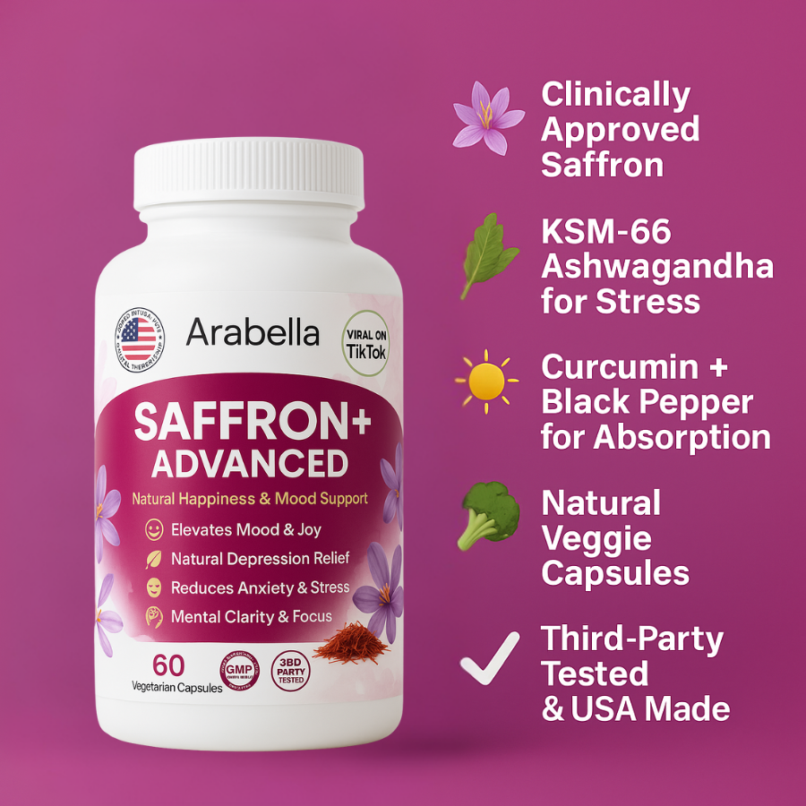 Arabella Saffron - Reduce Depression & Anxiety Naturally