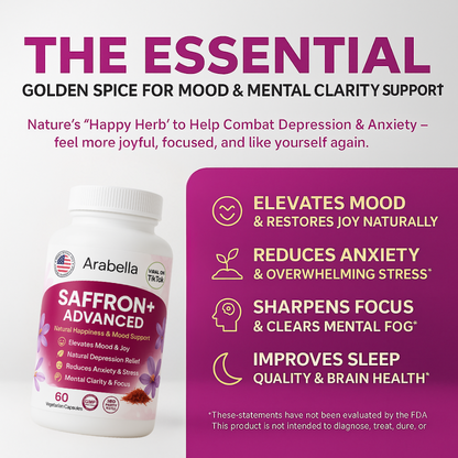 Arabella Saffron - Reduce Depression & Anxiety Naturally